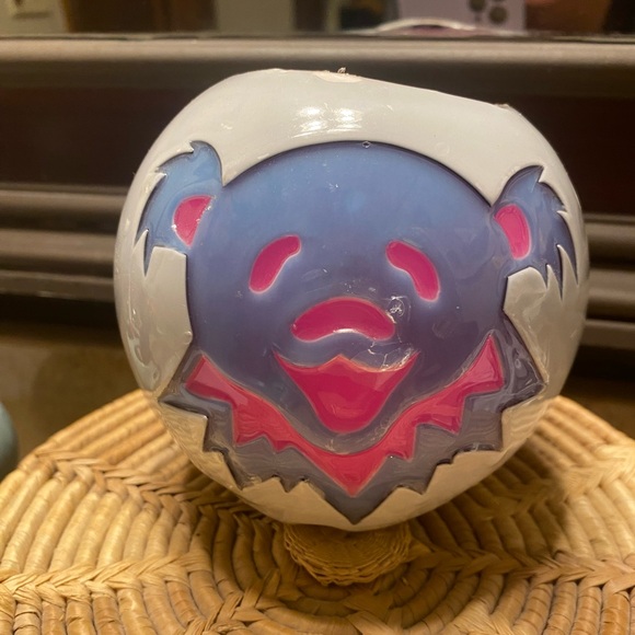 Vintage Grateful Dead bear wax candle - Picture 2 of 4